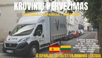 * Triračių pervežimas ISPANIJA - LIETUVA * Motociklų pervežimas