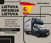 Dalinių krovinių pervežimas į / iš Ispanijos