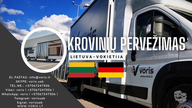 GREITIEJI PERVEŽIMAI (ekspresas) LIETUVA - VOKIETIJA - LIETUVA