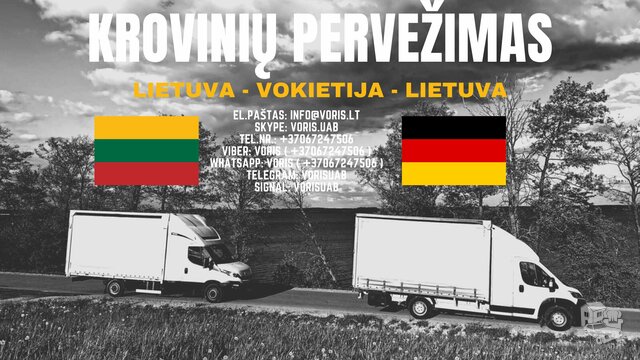 Lietuva – Vokietija - Lietuva - EXPRESS SOLO BUSIUKAI  *Eksponat