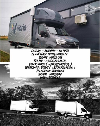 Projektų logistika Lithuania - Europe - Lithuania +37067247506