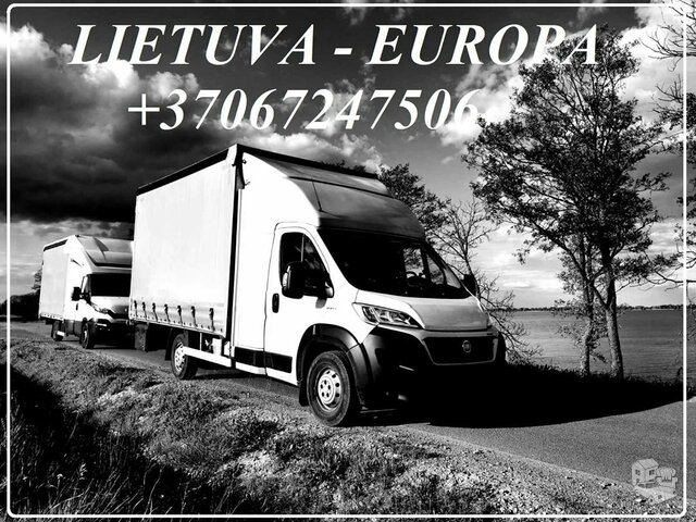 Krovinių ir motociklų priemonių pervežimas Lithuania - Europe