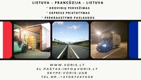 GREITASIS - EXPRESS PERVEŽIMAS LIETUVA -- PRANCŪZIJA  -- LIETUVA