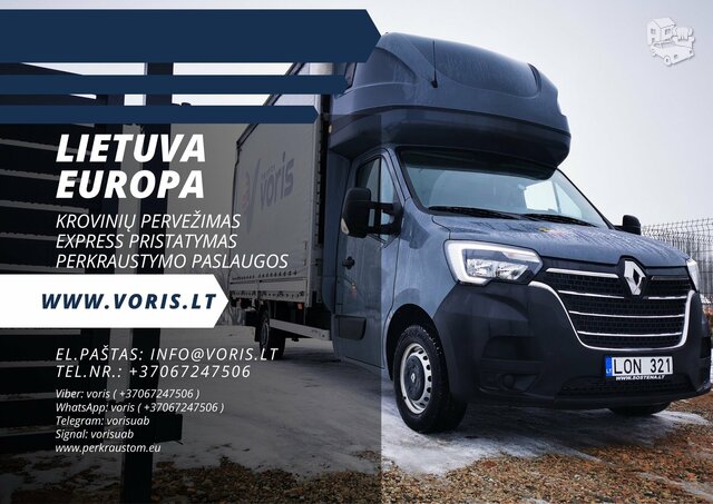 Tarptautinis krovinių gabenimas keliais - Voris Lithuania -