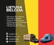 Krovinių pervežimas iš ir į Belgiją  - VORIS, UAB LIETUVA -