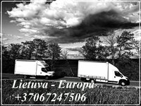 Baldų pervežimas iš Lenkijos į Lietuvą Lithuania - Europe -