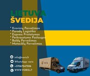 SWEDEN-LITHUANIA vežame motociklus, baldus, įrangą, įvairius