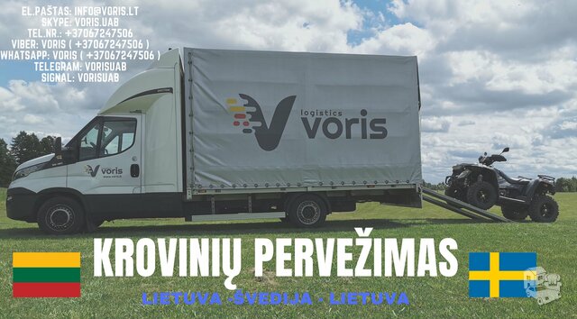 (LT) - Krovinių pervežimas iš / į Švediją