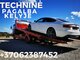 Lengvųjų autotransporto priemonių techninė pagalba kelyje visą