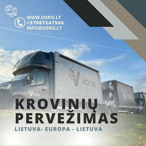 ( KROVINIAI ) LIETUVA - EUROPA - SKANDINAVIJA -  LIETUVA *