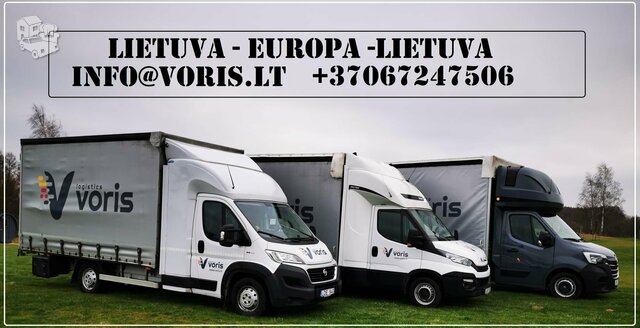 BELGIJA-LIETUVA kiekviena diena kroviniu gabenimas | Parodų
