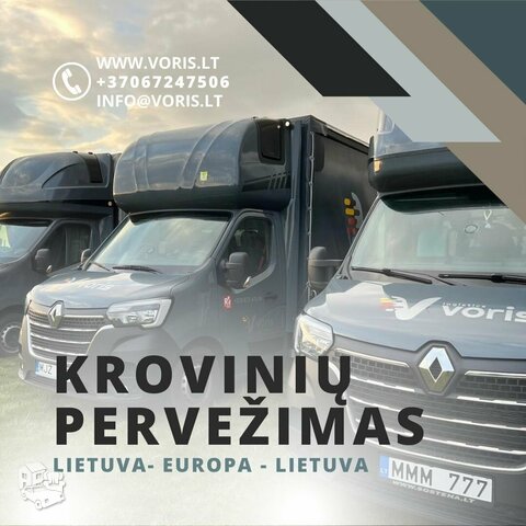 Mugių, Parodų logistika | Pervežimas Lithuania - Europe -