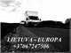 Krovinių pervežimas furgonu / krovininiu mikroautobusu Lietuva -