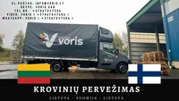 LIETUVA - SUOMIJA - LIETUVA ( KROVINIAI ) * Krovinių Pervežimas