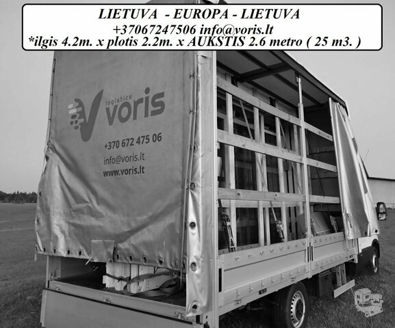 Europa-Lietuva EXPRESS pervežimai mikroautobusais Lietuva - VISA