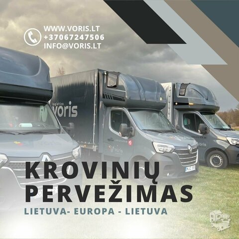 Laisvi tentiniai mikroautobusai EXPRESS PERVEŽIMAI LT-EU-LT