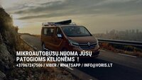 Nuomojame naujus komfortiškus 9 vietų mikroautobusus PIETŲ