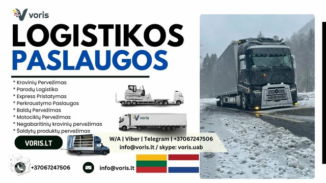 IŠ OLANDIJOS - Parodų Logistika