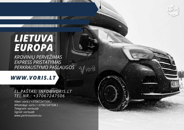 Automobilių dalių VISOJE EUROPOJE pervežimai expres  Lithuania -