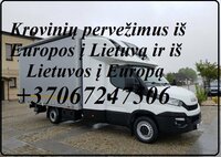 Teikiame kroviniu transportavimo paslaugas Lithuania - Europe -