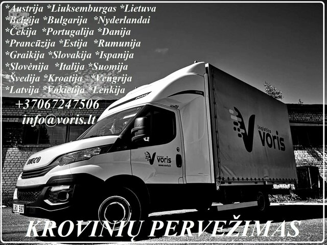 Krovinių pristatymas į visas Europos šalis  www.voris.lt