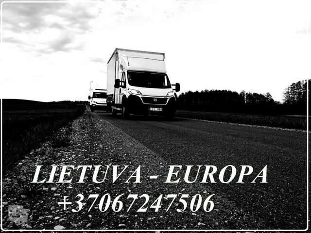 EUROPA-LIETUVA kietašoniais ir tentiniais mikroautobusais