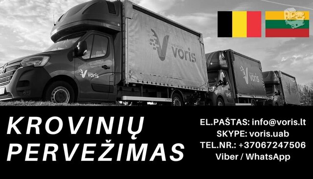 Perkraustymo Paslaugos ----- LIETUVA - BELGIJA - LIETUVA