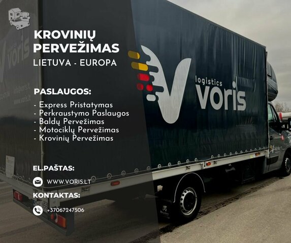 Krovinių Pristatymas į bet kurią Europos šalį – jokių ribų jūsų