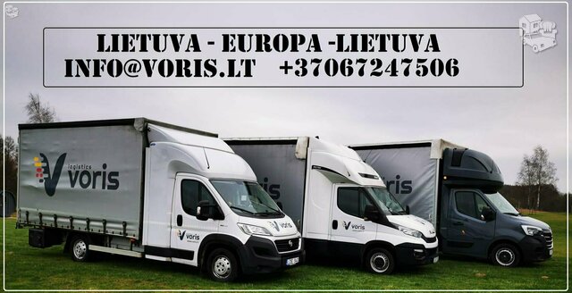 Nuo Lietuvos iki Švedijos, Danijos, Vokietijos – jūsų kroviniai