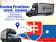 LIETUVA – SLOVAKIJA – LIETUVA  Greitai. Patikimai.