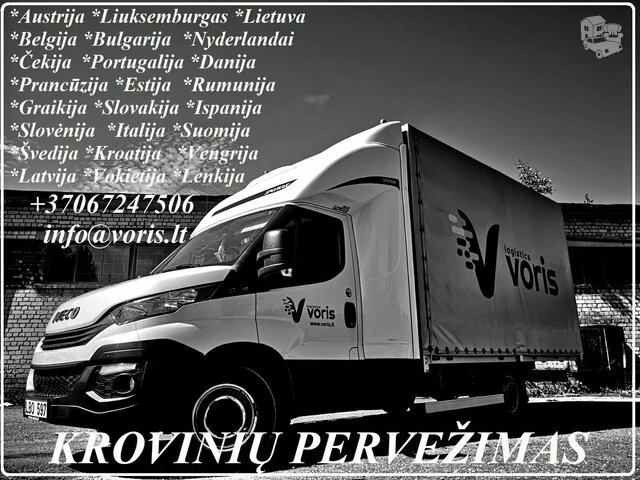 Reikia skubaus krovinio pristatymo? Mes pasiruošę vežti čia ir