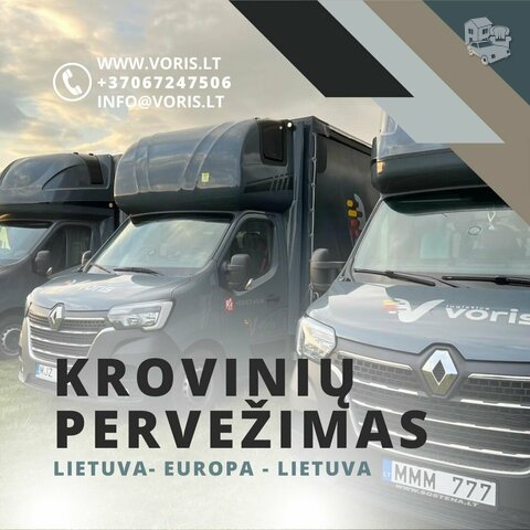 Krovinių pervežimas verslui? Mūsų express komanda pasiruošusi!