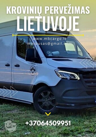 Krovinių pervežimas visoje Lietuvoje