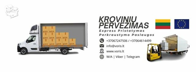 Šventiniu laikotarpiu expres pervežimai. Dirbame 24/7 – kai