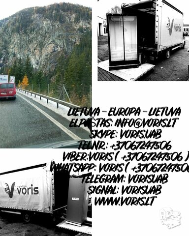 Dirbame Šventiniu laikotarpiu krovinių Ekspres pervežimai
