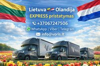 EXPRESS PASLAUGA - Lietuva – Olandija (Nyderlandai) – Lietuva