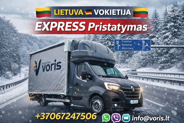 Express Transportas - Lietuva - Vokietija Mes siūlome: