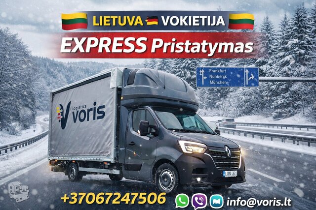 Express Logistika - Lietuva - Vokietija Mes siūlome: Dalinių
