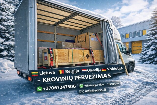 Express krovinys - Lietuva Belgija – Olandija – Vokietija