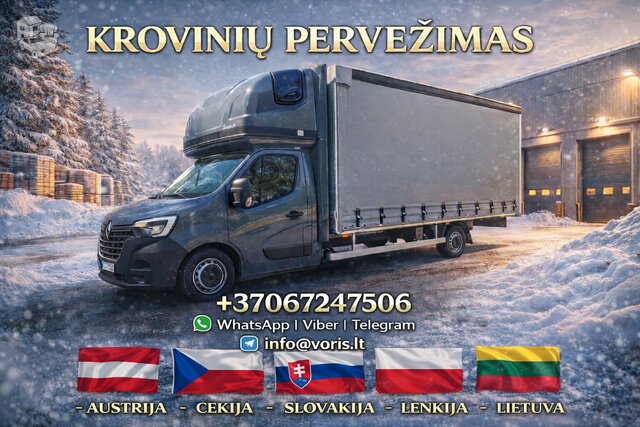 AUSTRIJA  SLOVAKIJA  ČEKIJA  LENKIJA   LIETUVA  Krovinių perve