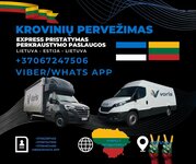 RYTOJ - ESTIJA – LIETUVA Krovinių pervežimas Baldų