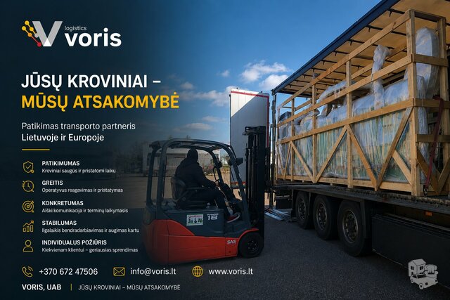 TRANSPORTAS NETURI BŪTI DAR VIENA JŪSŲ PROBLEMA. Jūs rūpinatės