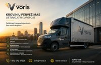 IEŠKOME ĮMONIŲ ILGALAIKIAM BENDRADARBIAVIMUI  UAB „VORIS“ teikia