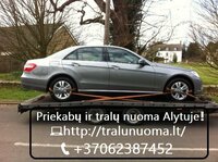 TRALIUKO/PLATFORMOS/PRIEKABOS NUOMA