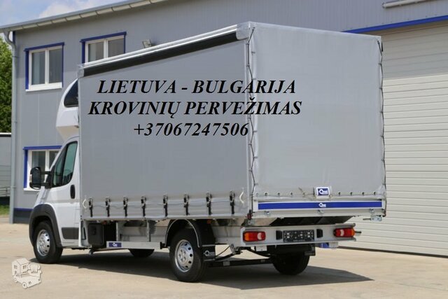 Perkraustymo paslaugos BULGARIJA-Lietuva-BULGARIJA  LT-BG-LT