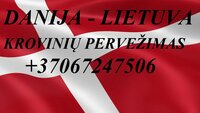 Tarptautiniai perkraustymai Lietuva-DANIJA-Lietuva.