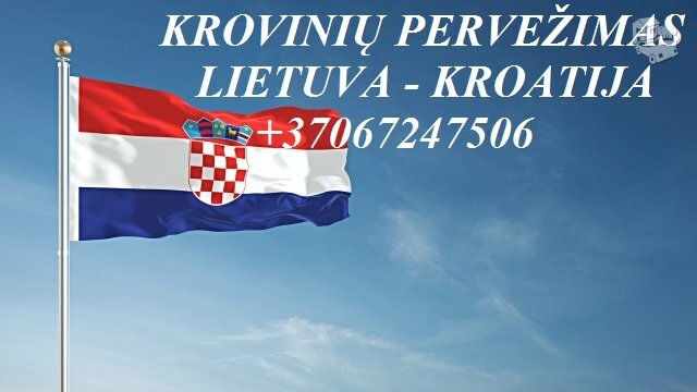 Perkraustymo paslaugos KROATIJA-Lietuva-KROATIJA  LT-HR-LT