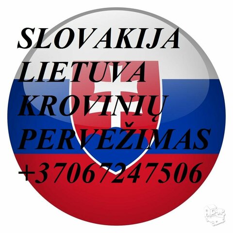 Tarptautiniai perkraustymai Lietuva-Slovakija-Lietuva