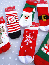 Kalėdinės vaikiškos kojinaitės