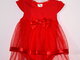 Puošnios suknelės-smėlinukai raudonos spalvos